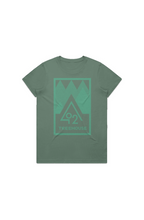 Load image into Gallery viewer, O2T Maple Tee Bright Green