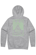Load image into Gallery viewer, O2T Mens Stencil Hood Mint