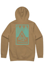Load image into Gallery viewer, O2T Mens Stencil Hood O2 Green
