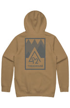 Load image into Gallery viewer, O2T Mens Stencil Hood Charcoal