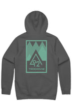 Load image into Gallery viewer, O2T Mens Stencil Hood O2 Green