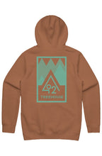 Load image into Gallery viewer, O2T Mens Stencil Hood O2 Green