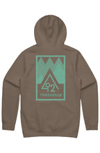 Load image into Gallery viewer, O2T Mens Stencil Hood O2 Green