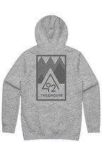 Load image into Gallery viewer, O2T Mens Stencil Hood Charcoal