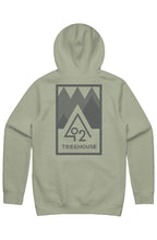 Load image into Gallery viewer, O2T Mens Stencil Hood Charcoal