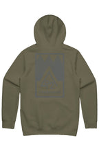 Load image into Gallery viewer, O2T Mens Stencil Hood Charcoal