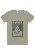 Load image into Gallery viewer, O2T Mens Staple Organic Tee Forest
