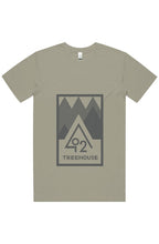 Load image into Gallery viewer, O2T Mens Staple Organic Tee Charcoal