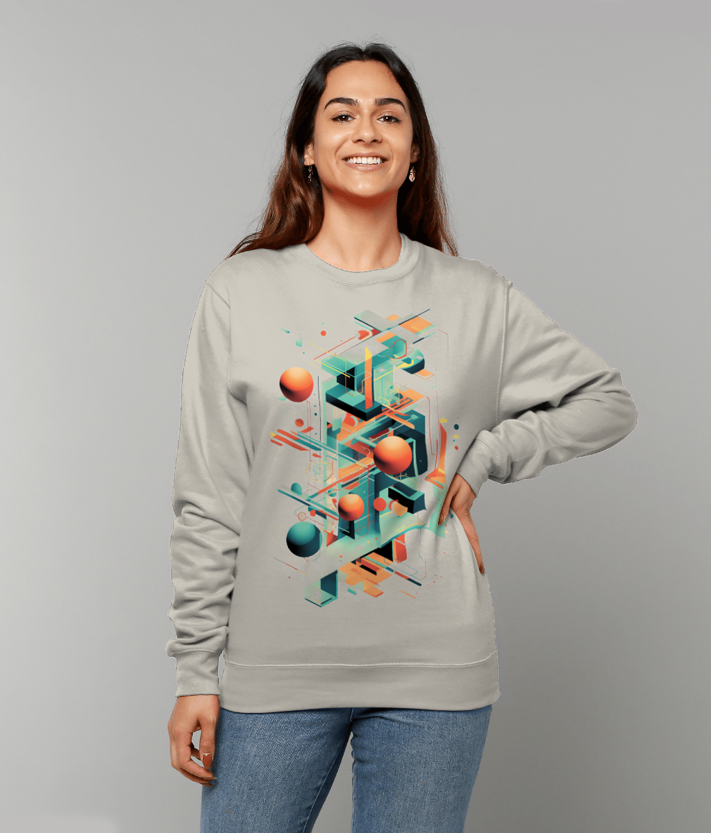 Isotopic System Graphic Sweater