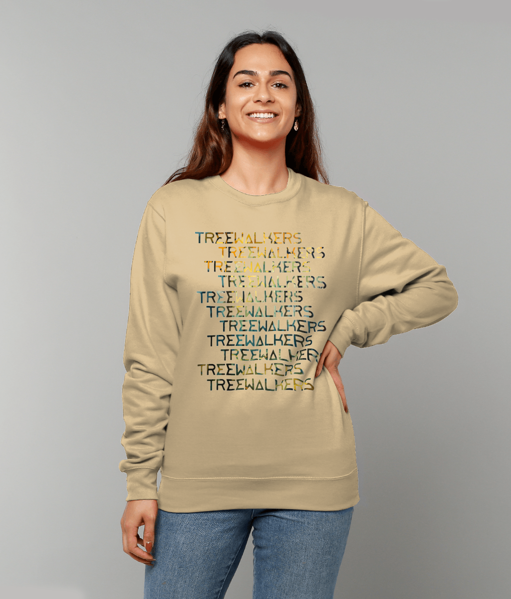 Treewalkers Sunset Forest Graphic Sweater