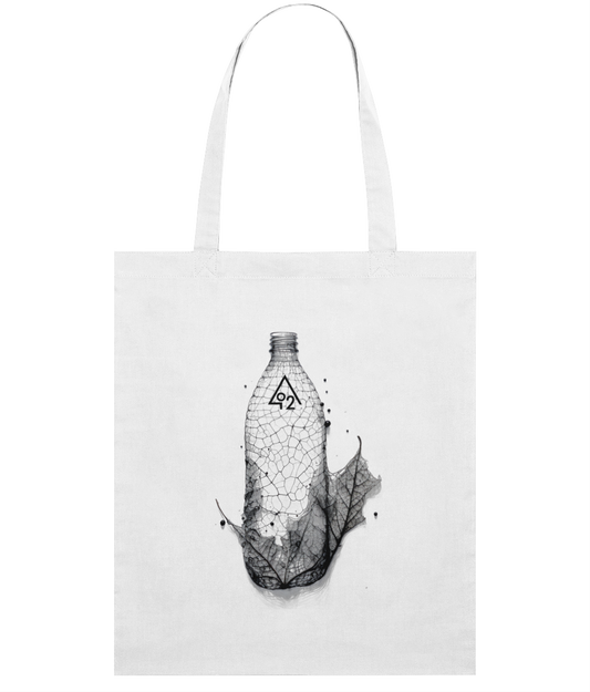 Leaf Bottle Graphic Tote Bag