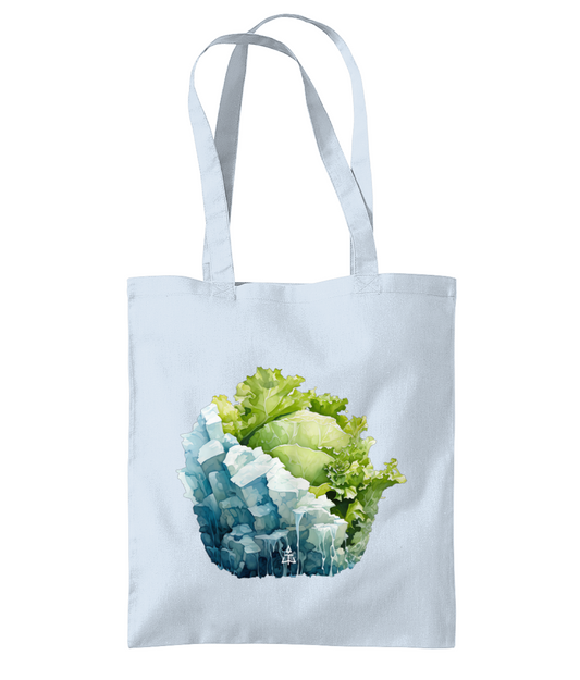 Iceberg Lettuce Graphic Tote Bag