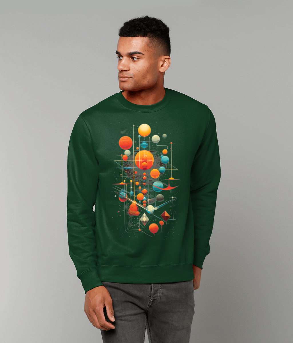 Isotopic Planets Graphic Sweater