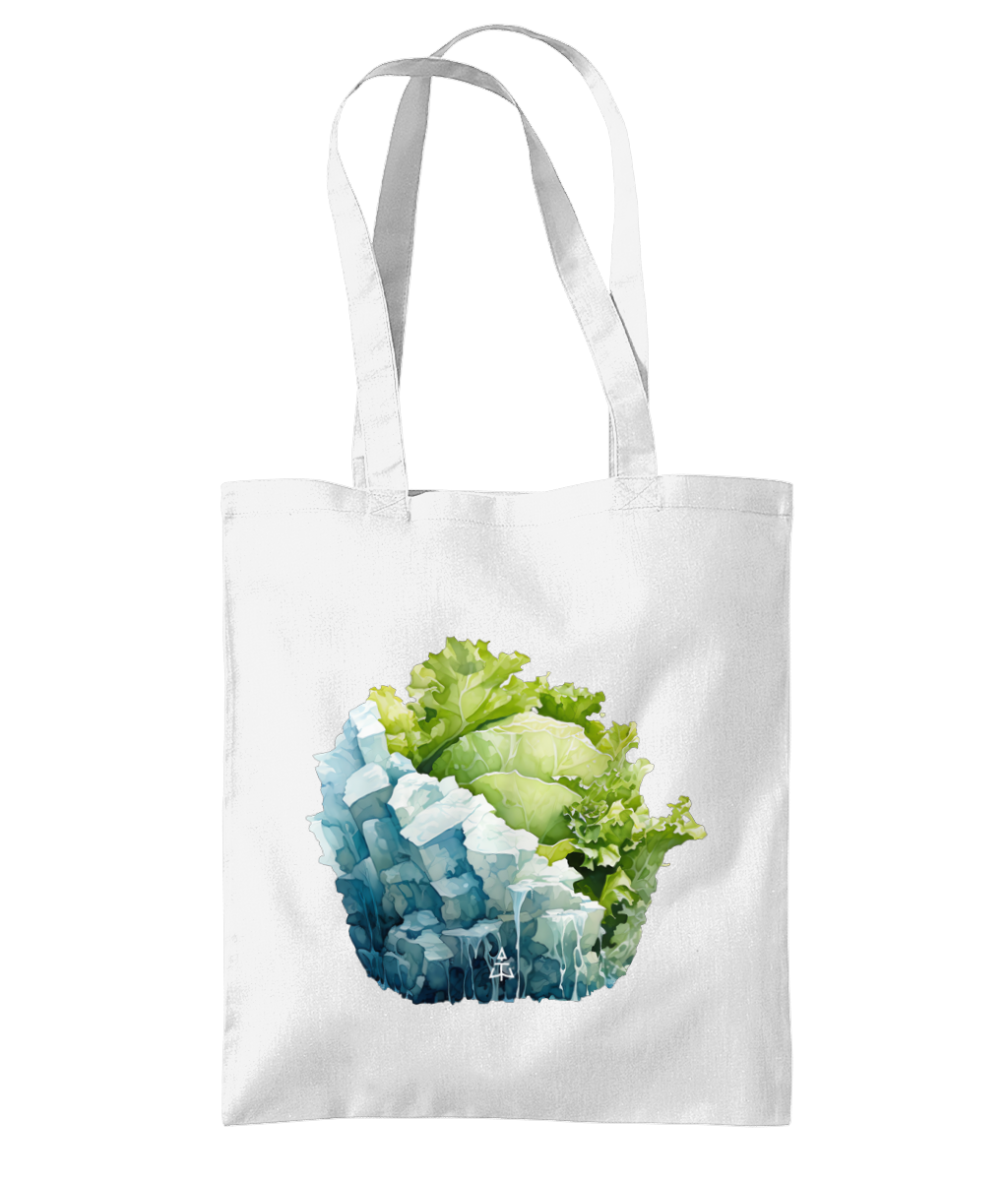 Iceberg Lettuce Graphic Tote Bag