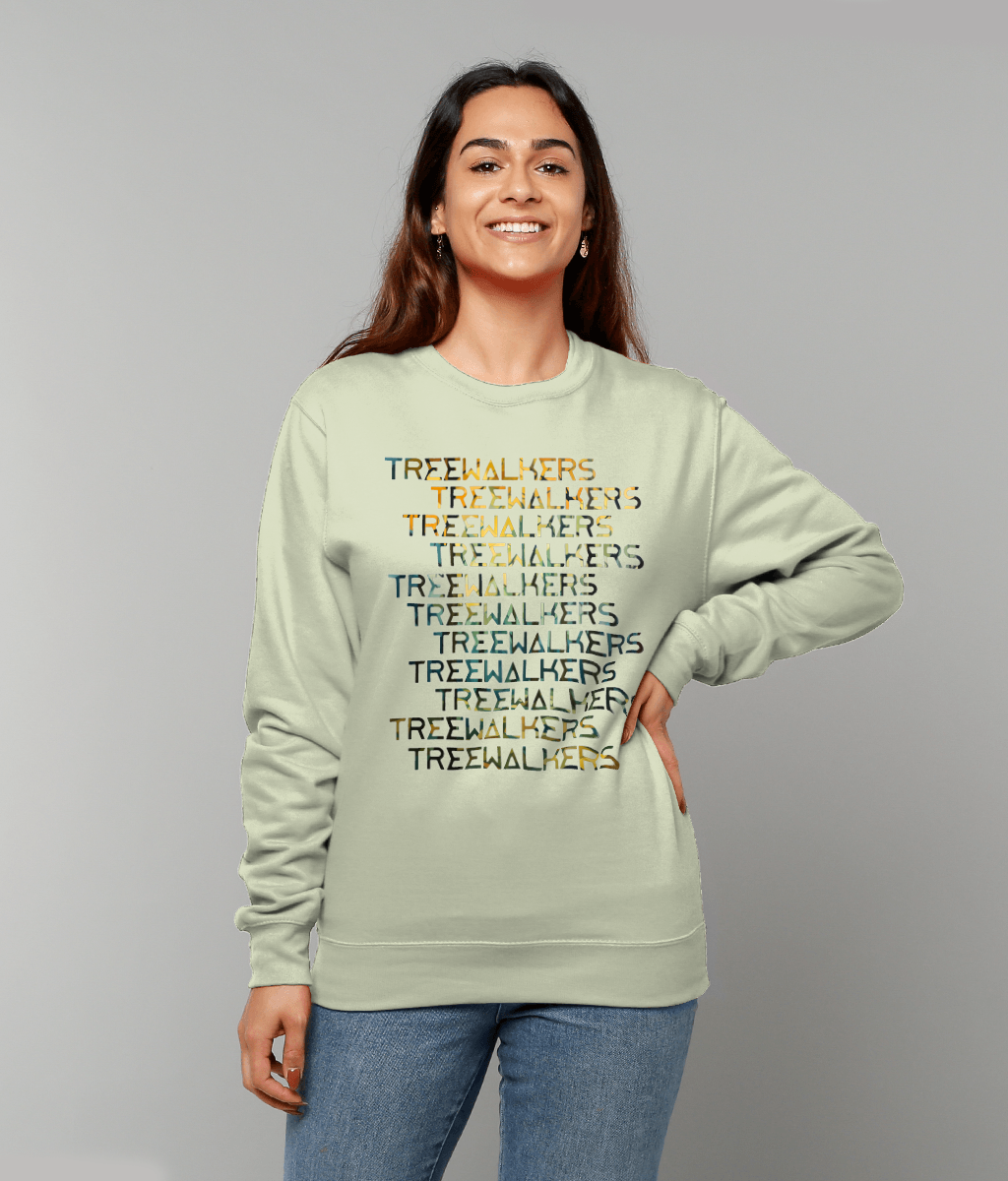 Treewalkers Sunset Forest Graphic Sweater