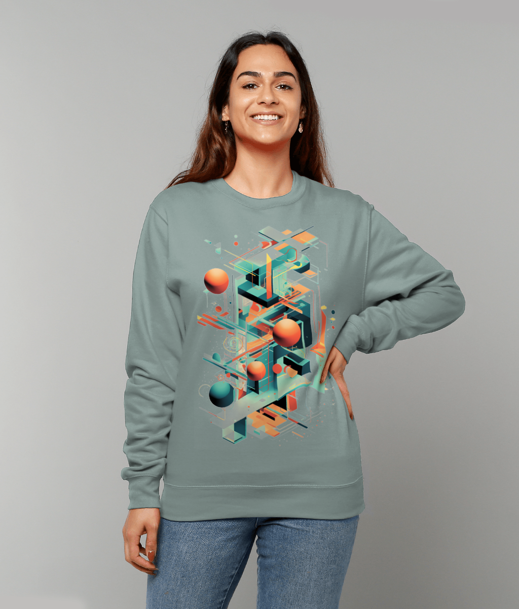 Isotopic System Graphic Sweater