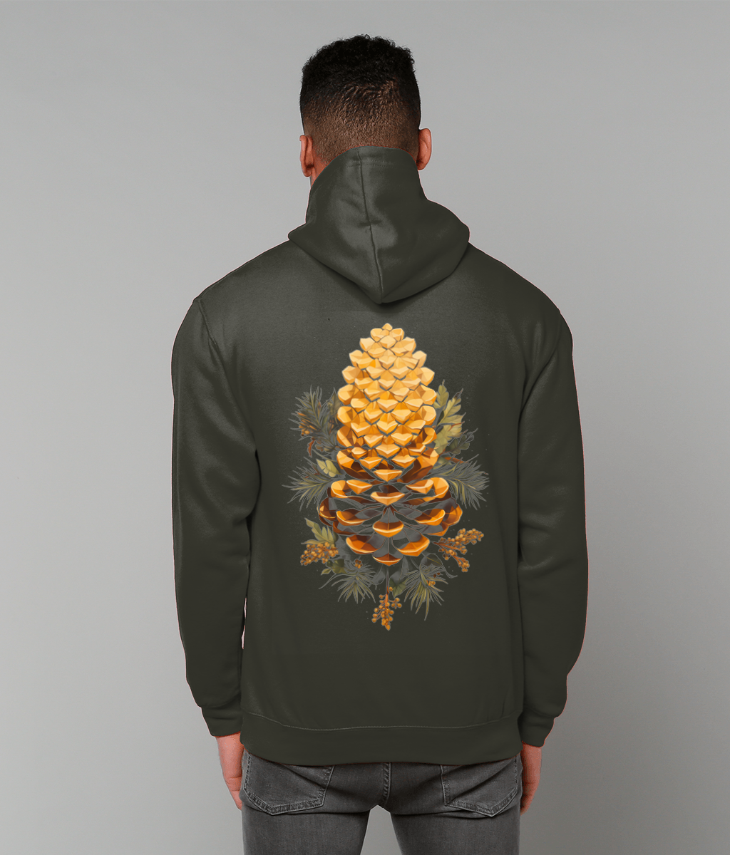 Dark Pinecone Graphic Hoodie