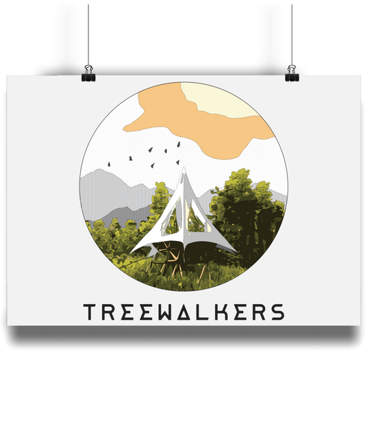 Treewalkers Graphic Poster