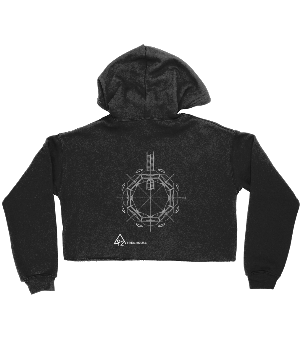 Pinecone Elevation Cross Cropped Hoodie